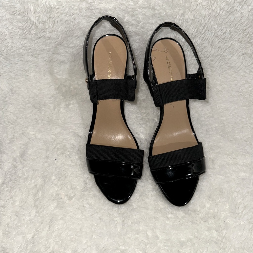 Liz Claiborne Patent Pumps, Size 9.5